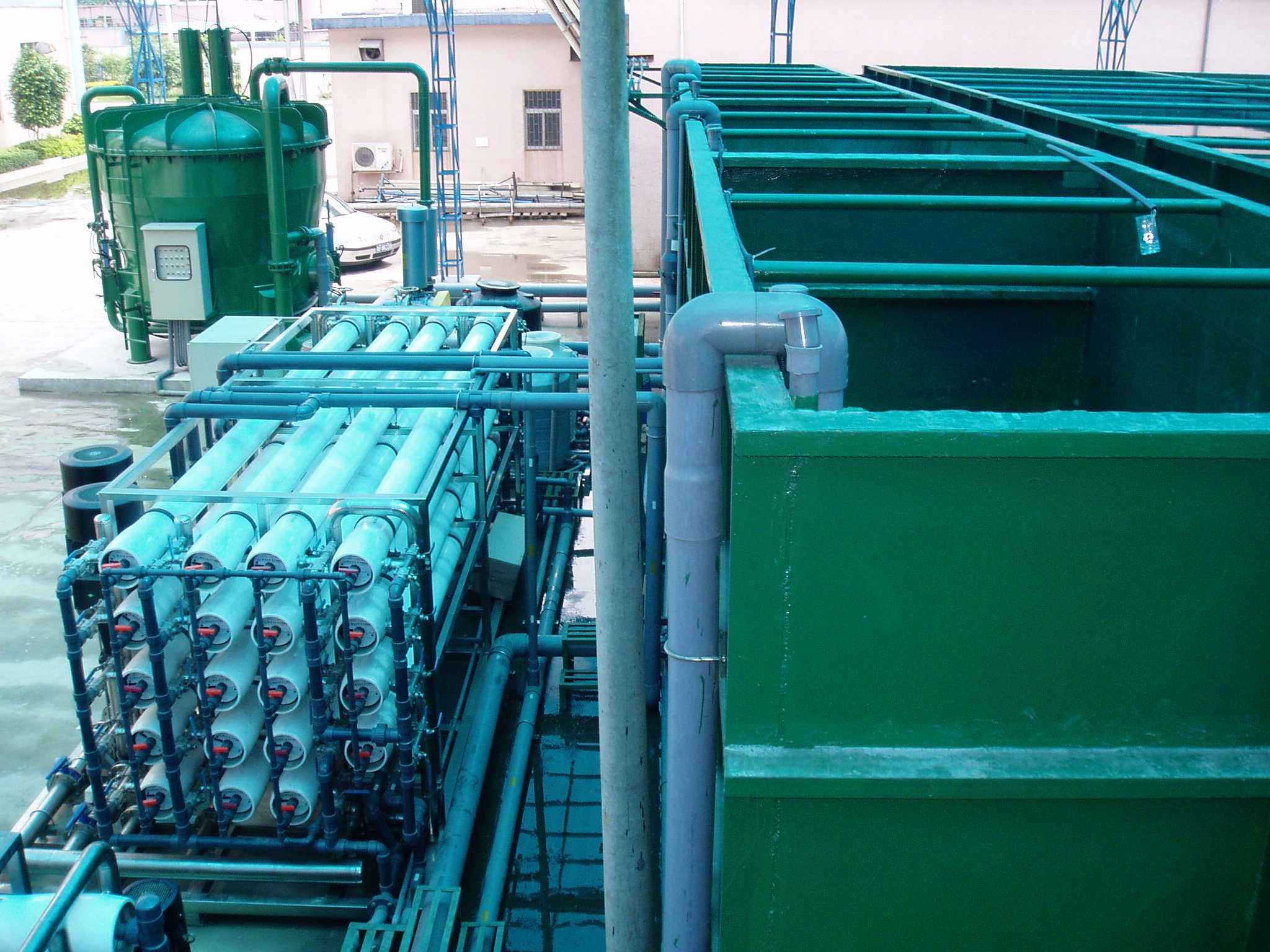 浙江電鍍廠廢水處理設備，電鍍園區廢水處理系統